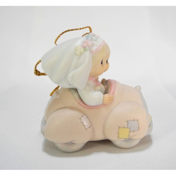 Precious Moments -Our First Christmas Together- #525324 Ornament 1990 Butcher - Picture 2 of 6